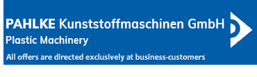 PAHLKE Kunststoffmaschinen GmbH · Gebrauchte Thermoform-Maschinen · Tiefziehmaschinen · Industriestraße 11 · 83404 Ainring-Mitterfelden · Telefon: +49 (0) 8654 50890