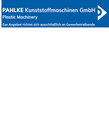 Pahlke Kunststoffmaschinen GmbH · Gebrauchte Thermoform-Maschinen · Tiefziehmaschinen · Industriestraße 11 · 83404 Ainring-Mitterfelden · Telefon: +49 (0) 8654 50890